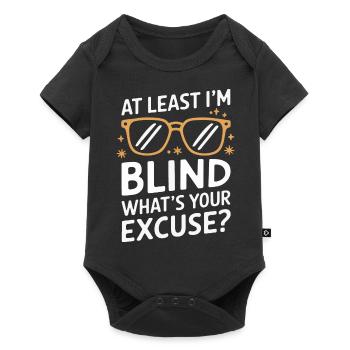 Blind blindness Visually impaired people - Baby Premium short-sleeve bodysuit - black - Front