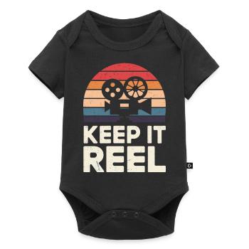 Filmmaker Film Director Cinematographer Film - Baby Premium short-sleeve bodysuit - black - Front