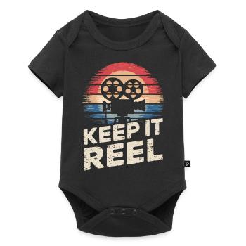 Filmmaker Film Director Cinematographer Film - Baby Premium short-sleeve bodysuit - black - Front