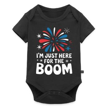 Pyrotechniker Feuerwerk Pyrotechnik - Baby Premium Kurzarmbody - Schwarz - Vorne
