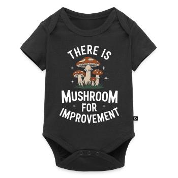 Champignons Champignons Champignon Champignon - Body à manches courtes Premium Bébé - noir - Devant