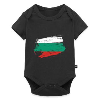 Bulgaria - Baby Premium short-sleeve bodysuit - black - Front