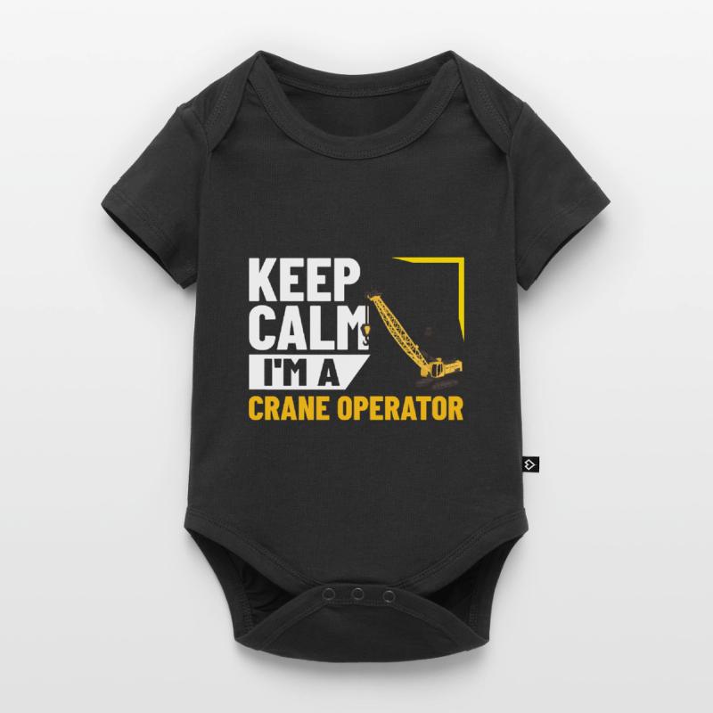 Crane Operator Construction Worker Crane Tower Training Baby Premium short-sleeve bodysuit