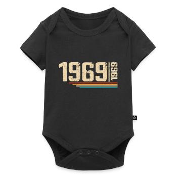 Millésime Anniversaire 1969 Fête Anniversaire 1969 - Body à manches courtes Premium Bébé - noir - Devant