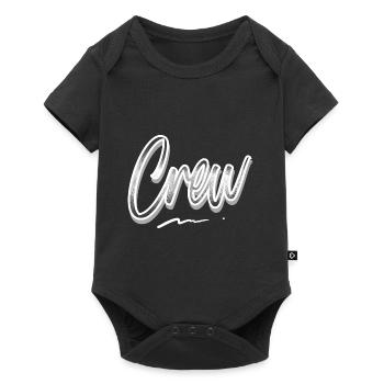 Crew - Baby Premium Kurzarmbody - Schwarz - Vorne