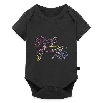 Long Jumpers Long Jump Kids Long Jump - Baby Premium short-sleeve bodysuit - black - Front