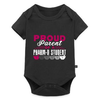 Pharmacist Proud Parent Of Pharmacist Student - Baby Premium short-sleeve bodysuit - black - Front