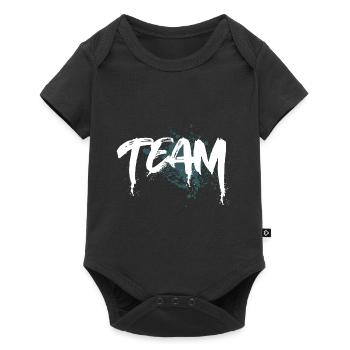 Team - Baby Premium short-sleeve bodysuit - black - Front