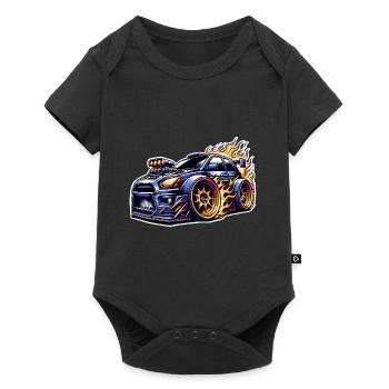 Voiture de sport tuning voiture - Body à manches courtes Premium Bébé - noir - Devant
