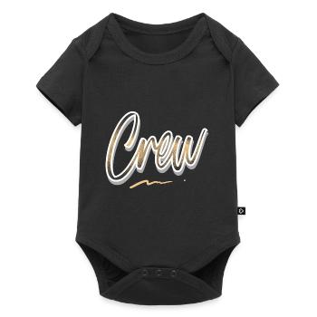 Crew - Baby Premium short-sleeve bodysuit - black - Front