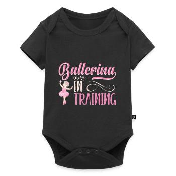 Ballerine Lifestyle Dance Ballet classique Gesch - Body à manches courtes Premium Bébé - noir - Devant