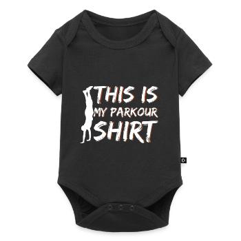 Extreme Sports Parkour C’est ma chemise de parkour - Body à manches courtes Premium Bébé - noir - Devant