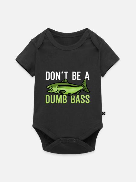 Sei kein Dumping-Bass - Baby Premium Kurzarmbody - Schwarz