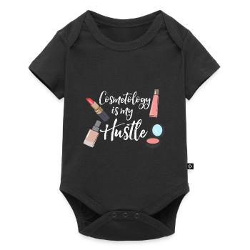 Kosmetologie ist mein Beruf Kosmetikerin - Baby Premium Kurzarmbody - Schwarz - Vorne