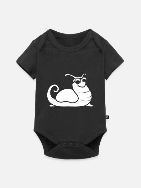 AA 28 - Baby Premium Kurzarmbody - Schwarz