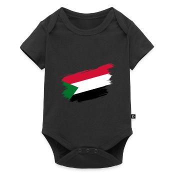 Sudan - Baby Premium short-sleeve bodysuit - black - Front