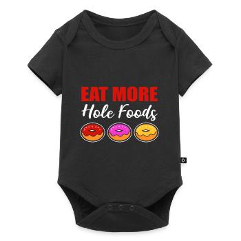 Hole Food Poison pour dents sucrées - Body à manches courtes Premium Bébé - noir - Devant
