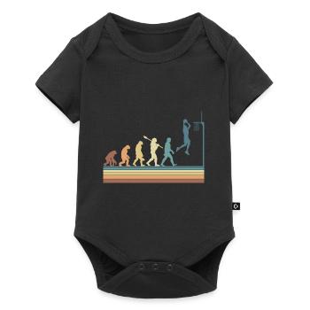 Basketball Sports Evolution for BBall Lovers Dunk - Baby Premium short-sleeve bodysuit - black - Front