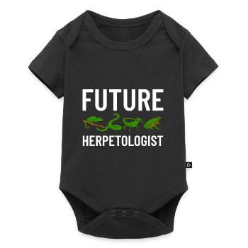 Herpetology Reptiles Herpetologist Lizards - Baby Premium short-sleeve bodysuit - black - Front