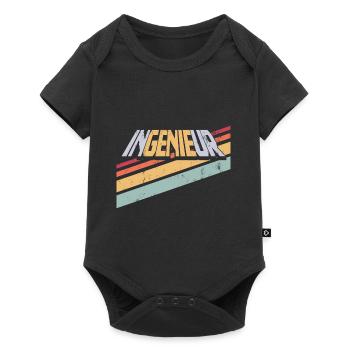 Ingenieur Genie Maschinenbau Student Studenten - Baby Premium Kurzarmbody - Schwarz - Vorne