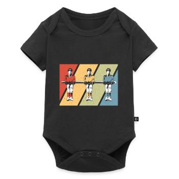 Vintage Table Soccer Lover Retro Foosball - Baby Premium short-sleeve bodysuit - black - Front