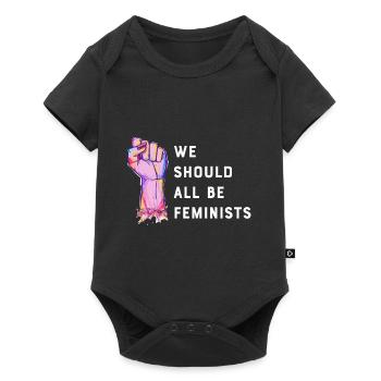 We should all be Feminists - Baby Premium short-sleeve bodysuit - black - Front