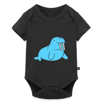 Morse - Body à manches courtes Premium Bébé - noir - Devant
