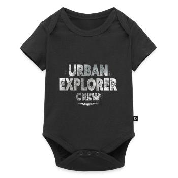 Urban Explorer - Baby Premium short-sleeve bodysuit - black - Front