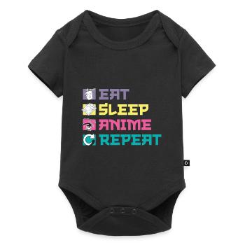 Cosplay d’anime - Body à manches courtes Premium Bébé - noir - Devant