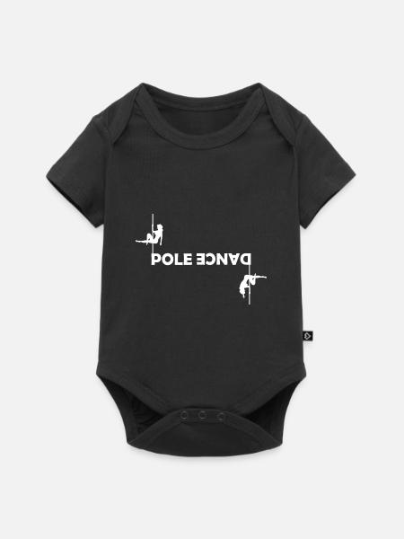 Pole Dance - Baby Premium Kurzarmbody - Schwarz