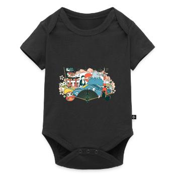 Japon - Body à manches courtes Premium Bébé - noir - Devant