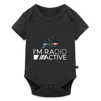 Amateur Radio Ham Radio Radio Service Amateur - Baby Premium short-sleeve bodysuit - black - Front