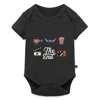 Cinema vintage. Film Review Poison - Baby Premium short-sleeve bodysuit - black - Front