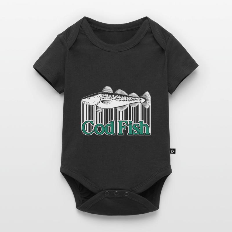 Cod Fish Cod Fish Vintage Baby Premium short-sleeve bodysuit