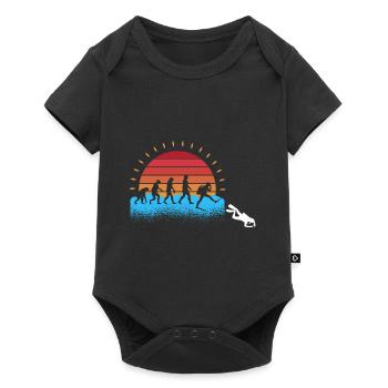 School Teacher Teacher - Baby Premium short-sleeve bodysuit - black - Front
