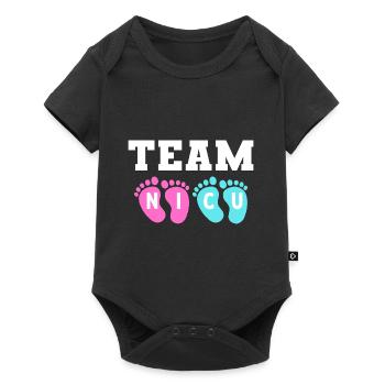 Team Nicu. Head Nurse Poison - Baby Premium short-sleeve bodysuit - black - Front