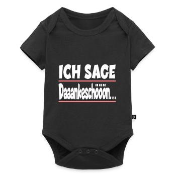 Ich sage Dankeschön für einen Kollege oder - Baby Premium Kurzarmbody - Schwarz - Vorne