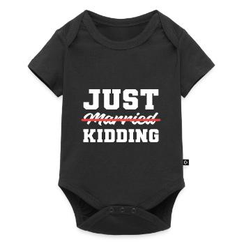 Joking comedian gift - Baby Premium short-sleeve bodysuit - black - Front