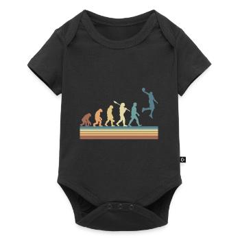 Basketball Sports Evolution for BBall Lovers Dunk - Baby Premium short-sleeve bodysuit - black - Front