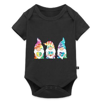 Tenue de Noël Cnomies - Body à manches courtes Premium Bébé - noir - Devant
