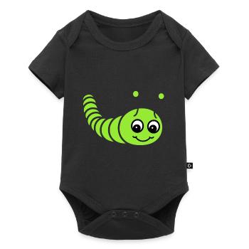 Caterpillars Insect Love Little Caterpillar - Baby Premium short-sleeve bodysuit - black - Front