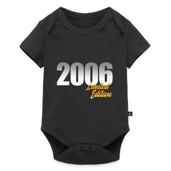 2006 Year of birth 18th birthday - Baby Premium short-sleeve bodysuit - black - Front