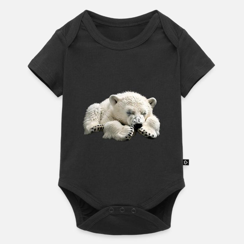 Eisbär - Premium kortærmet baby-body  - sort