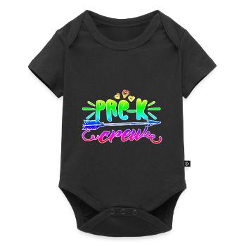 Pre k Teacher Crew - Baby Premium short-sleeve bodysuit - black - Front