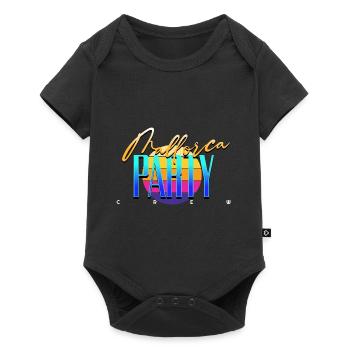 Mallorca Party Crew - Baby Premium short-sleeve bodysuit - black - Front