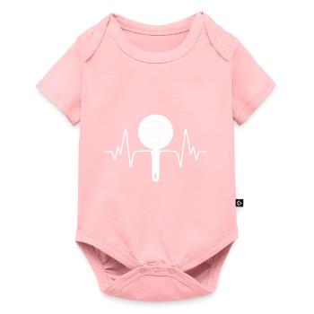 Backsieb Vintage - Baby Premium Kurzarmbody - Rosa - Vorne