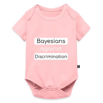 Bayesians Against Discremination Computer Science - Baby Premium short-sleeve bodysuit - rose - Front
