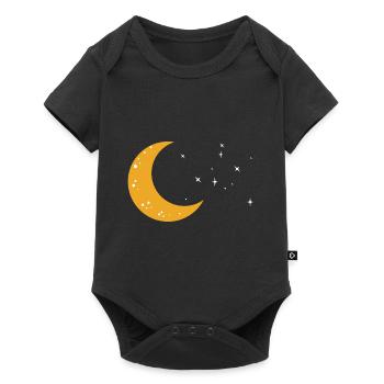 moon - Baby Premium short-sleeve bodysuit - black - Front