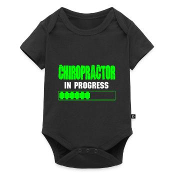 Physiothérapeute chiropracteur physiothérapie - Body à manches courtes Premium Bébé - noir - Devant