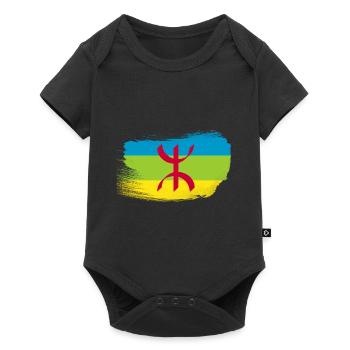 Amazigh - Body à manches courtes Premium Bébé - noir - Devant